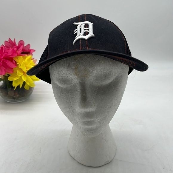 Detroit Tigers Navy Baseball Hat Medium/Large New Era HT3266 - Picture 1 of 6